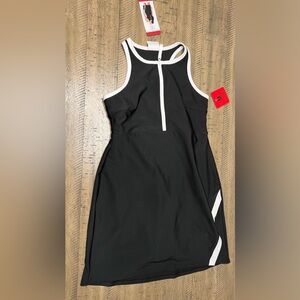 NWT Sage Black and White Tennis Sleeveless Dress